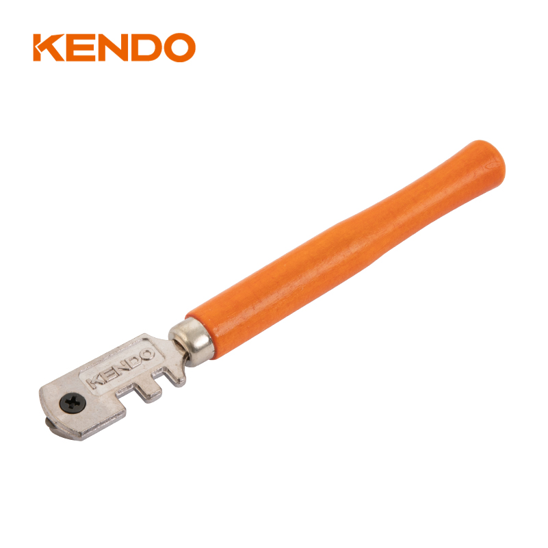 Kendo Carbide Glass Cutter with 6 Tungsten Carbide Wheels