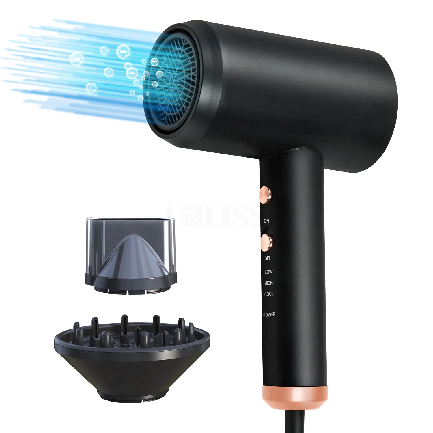 Wall Mounted Portable 2400W Professional Salon New Hairdryer