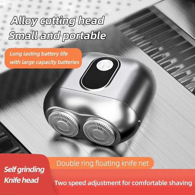 Mini Smart Electric Shaver Men Multifunctional Floating Head Shaving New Cross-Border Rechargeable USB Shaver RV Razor
