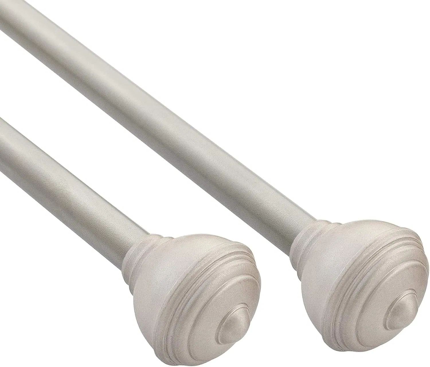 Custom Crystal Ball Finial Glass Curtain Rod Accessories Acrylic Glass Curtain Finial Rods for Sales
