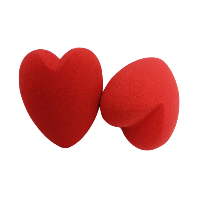 3D Heart Shape Makeup Sponge Beauty Sponge Non Latex Puff