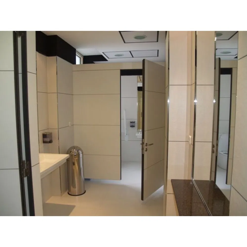 Compact Laminate Flame 25mm HPL Washroom Compact Laminate Toilet Cubicle Partition Board
