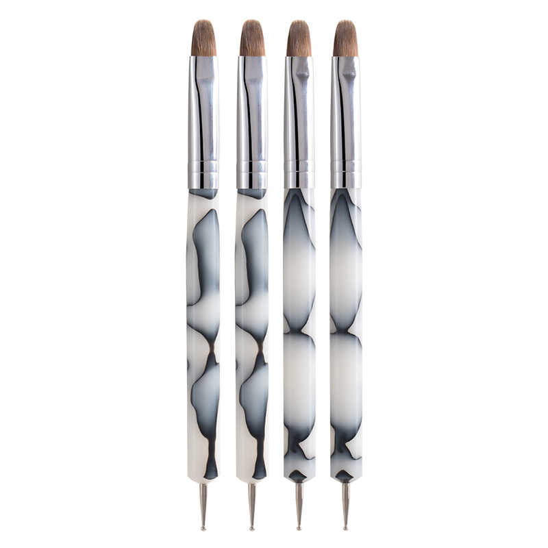 Guyo marble Kolinsky Acrylic Nail Brush for Manicure