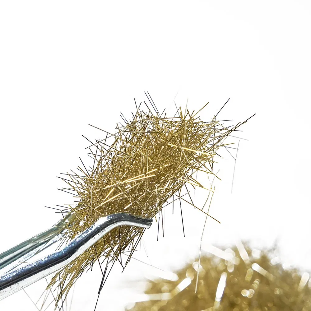 Copper Plated Steel Fiber for Concrete Reinforcement Durable Anti-Corrosion Building Material 2850 Tensile Strength Lifetime