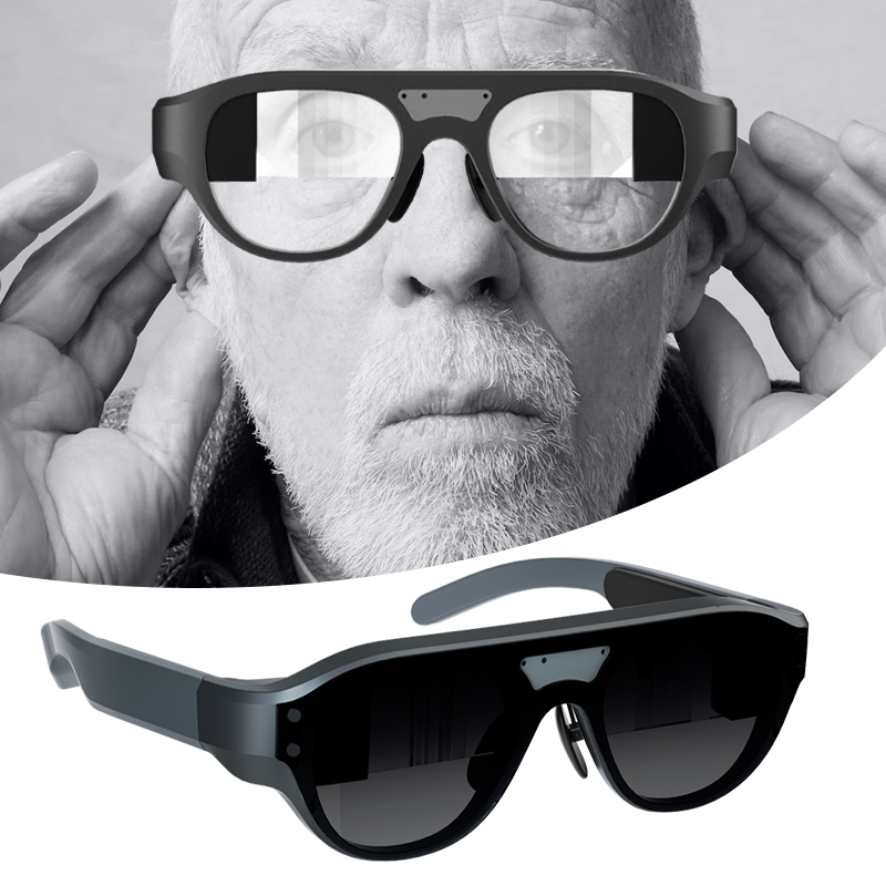 Ai+Ar Smart Live Subtitles Glasses Easy to Use Ar Glasses