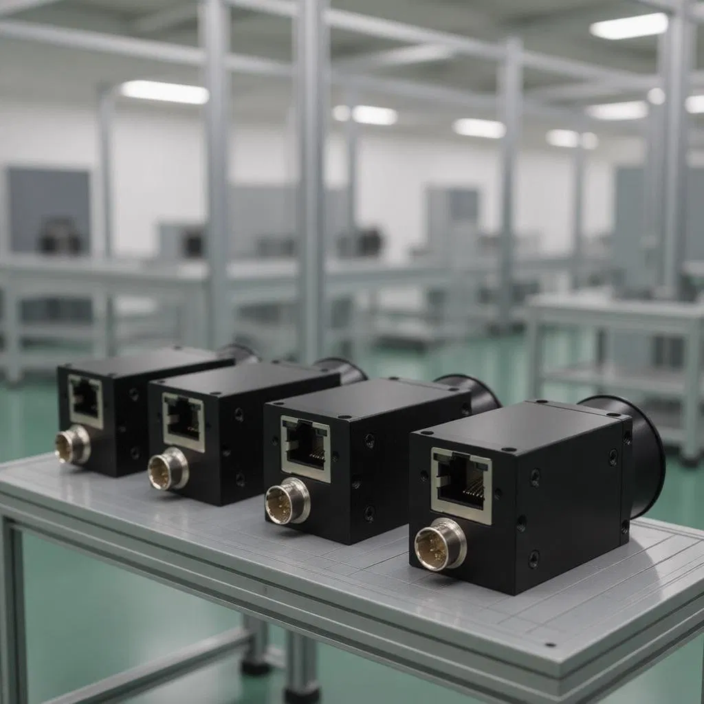 High-Speed 2MP Gige Industrial Camera 1/1.2" 5.86μm Pixel for Quality Control