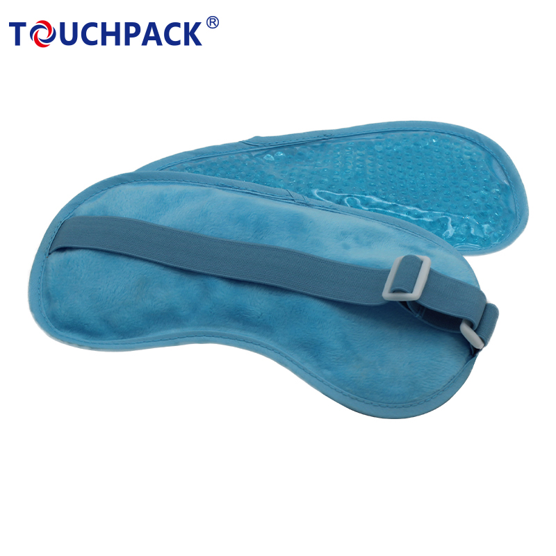 Nice Quality Popular Custom Adjustable Microwavable Reusable Soft Gel Beads Eye Mask