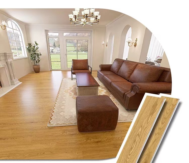 Водостойкий ламинат ПВХ Click Lock 4-8 мм под дерево