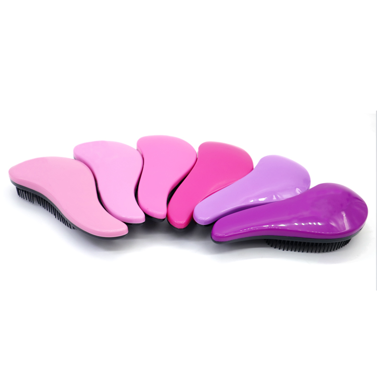 Wholesale New Design Professional Princess Hair Comb Plastic Detangle Hair Brush