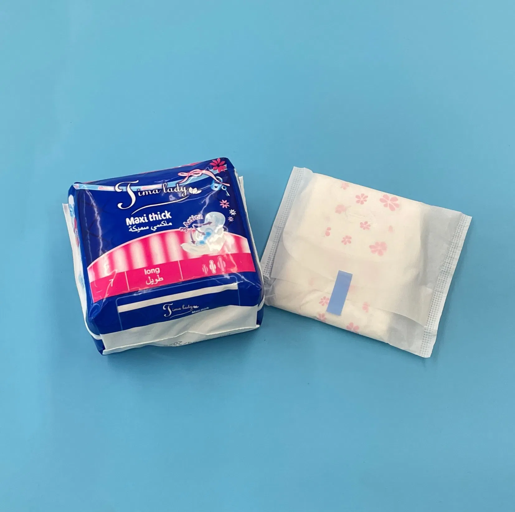 Private Label Cotton Women Sanitary Napkin Pad