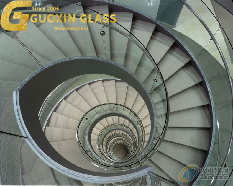 Heat Insulating Tempered Curved Glass for Stylish Curtain Wall Designs