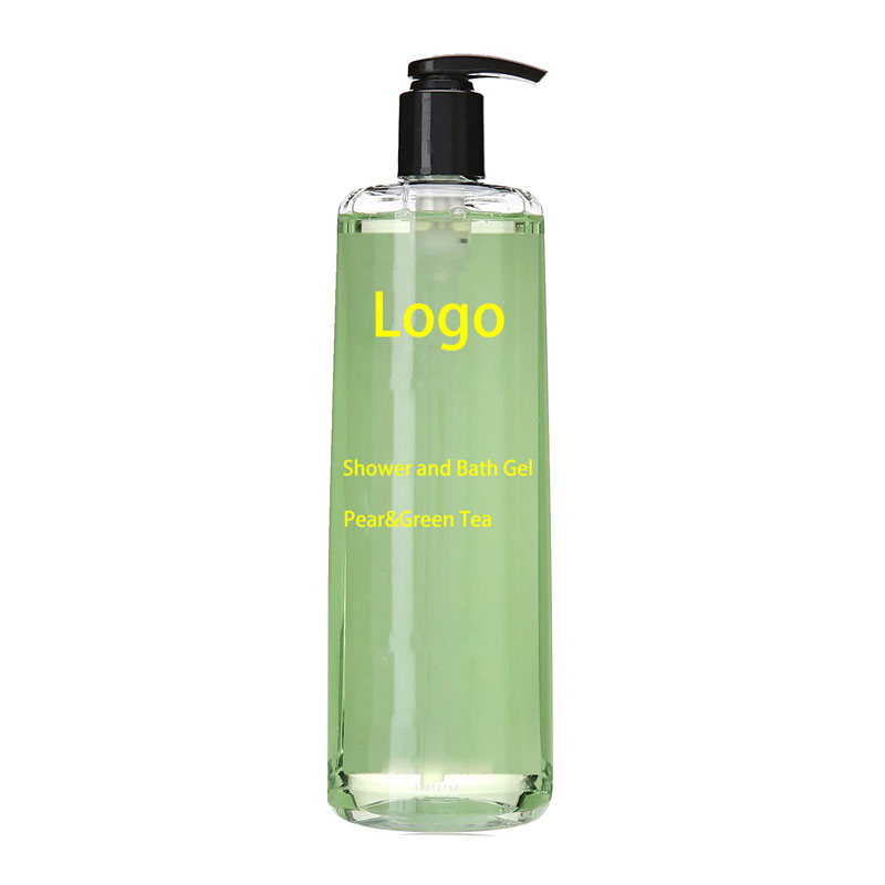 OEM Refreshing Cleaning Moisturizing Pear&Green Tea Flavor Body Wash Bath Gel