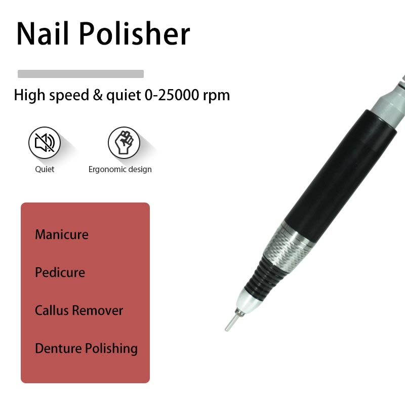 Brushed Electric 30000rpm Stainless Steel Kp-60 Handpiece Passport Nail Drill for Salon