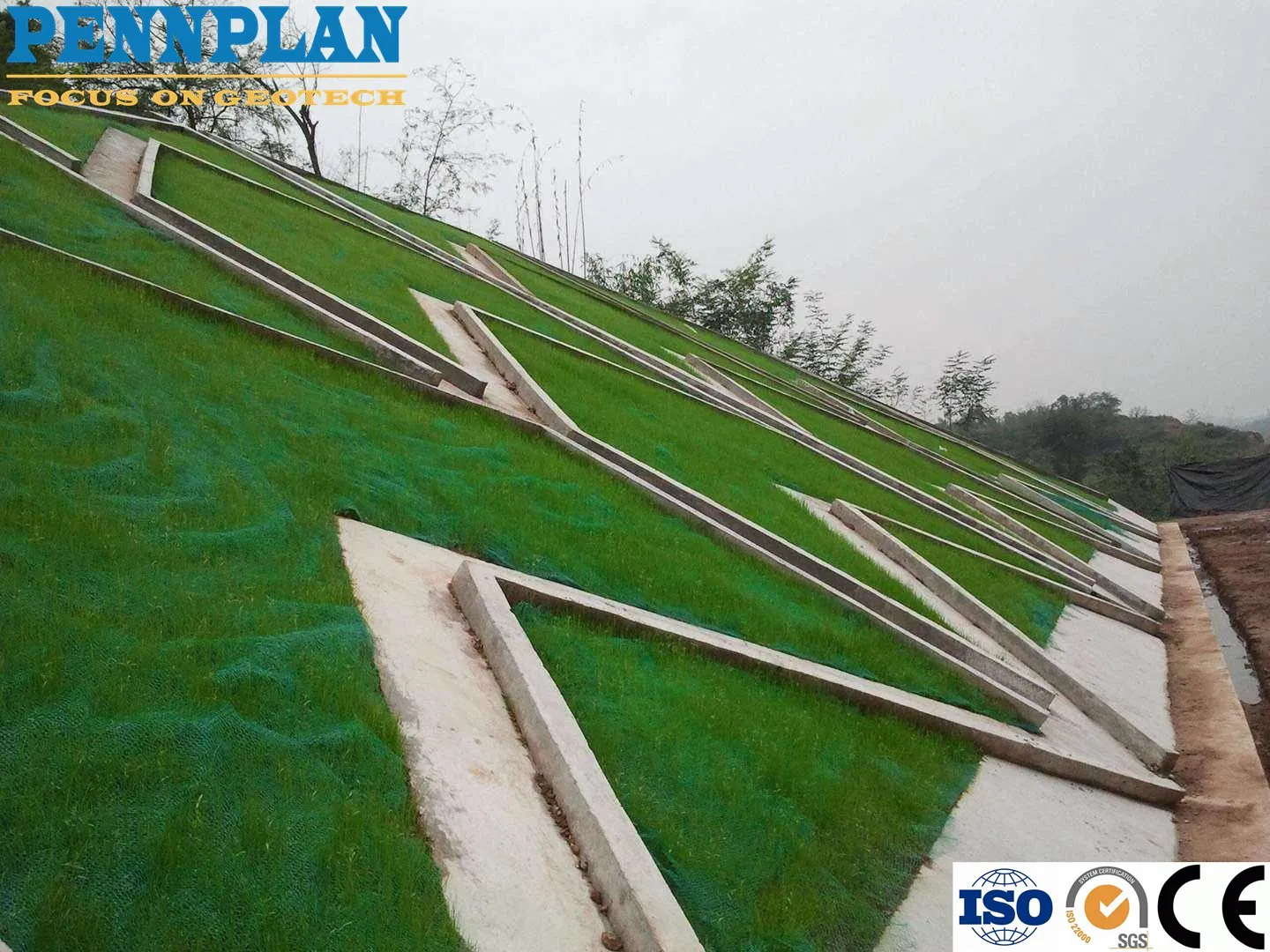 Earthwork Products 3D Drainage Geomat for Erosion Control on Sale