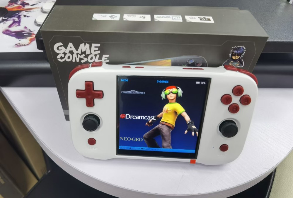 Портативная игровая консоль R46s с экраном 4 дюйма