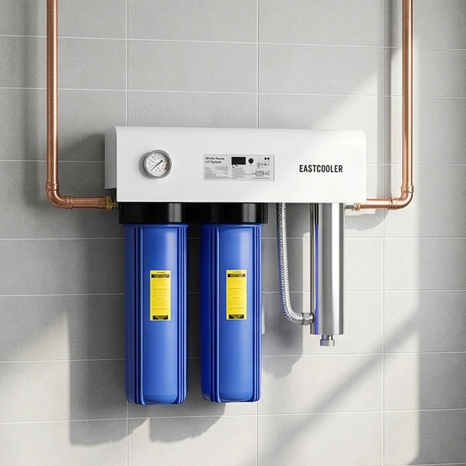 Whole House UV Water Purifier with Carbon Sediment Filter