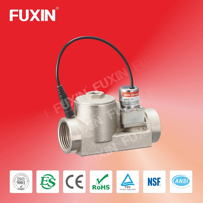 10% off M39 M40 Brass Electronic Controlled Wc Flush Water Solenoid Valve with Flow Regulator