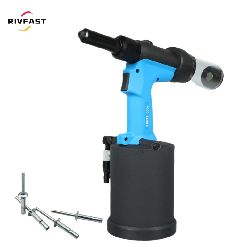 Durable Pneumatic Rivet Gun Full-Automatic Hydraulic Air Riveting Tool 4.8-6.4mm Smart Self Suction Riveter