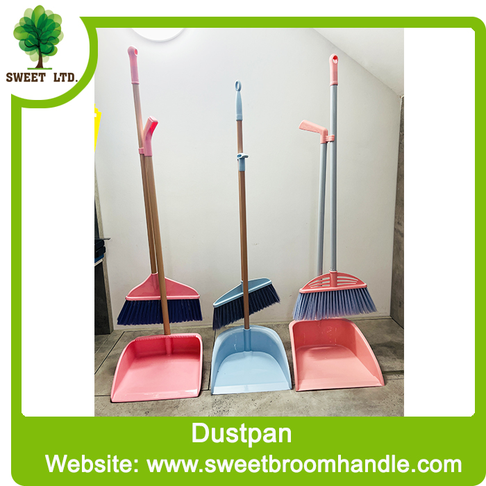2025 New Wooden Long Broom Handle Fancy Brooms with Handle Plastic Sweeping Brooms & Dustpans