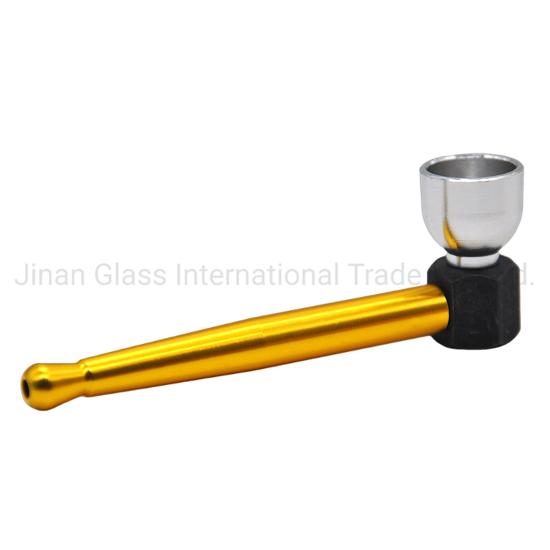 Portable Scale Shaped Metal Tobacco Pipe Filter Smoking Pipe Mini Cigarette Stainless Steel Smoke Pipes