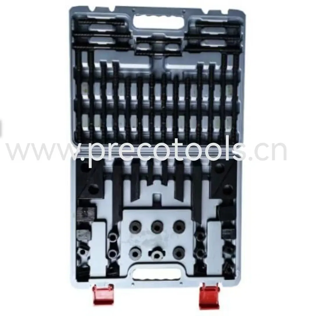 58 PCS HSS T Slot Milling Machine Steel Clamping Kits