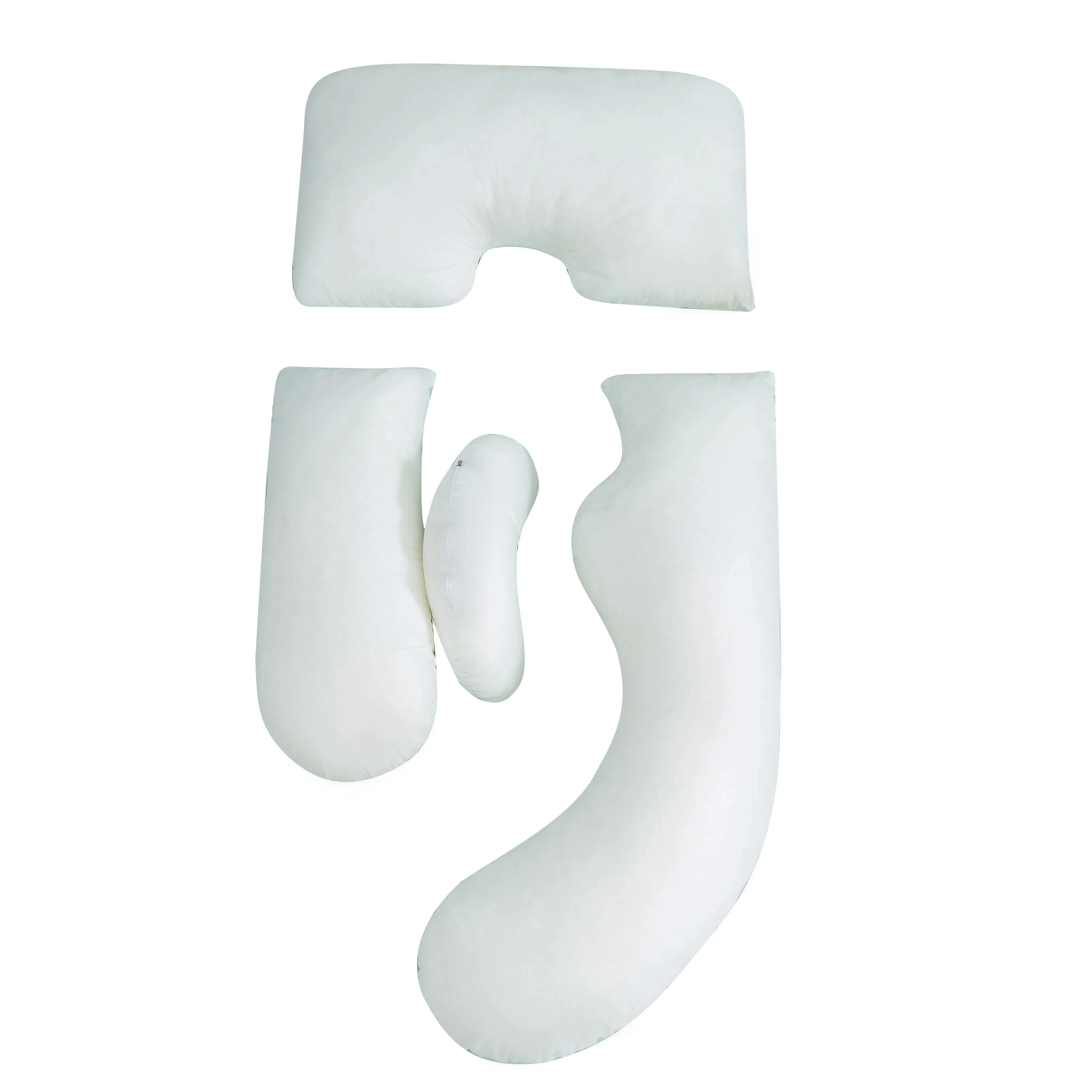 Custom Wholesale Maternity U Shape Pregnancy Pillow Waist Support Side Sleeping Belly Support Pillows