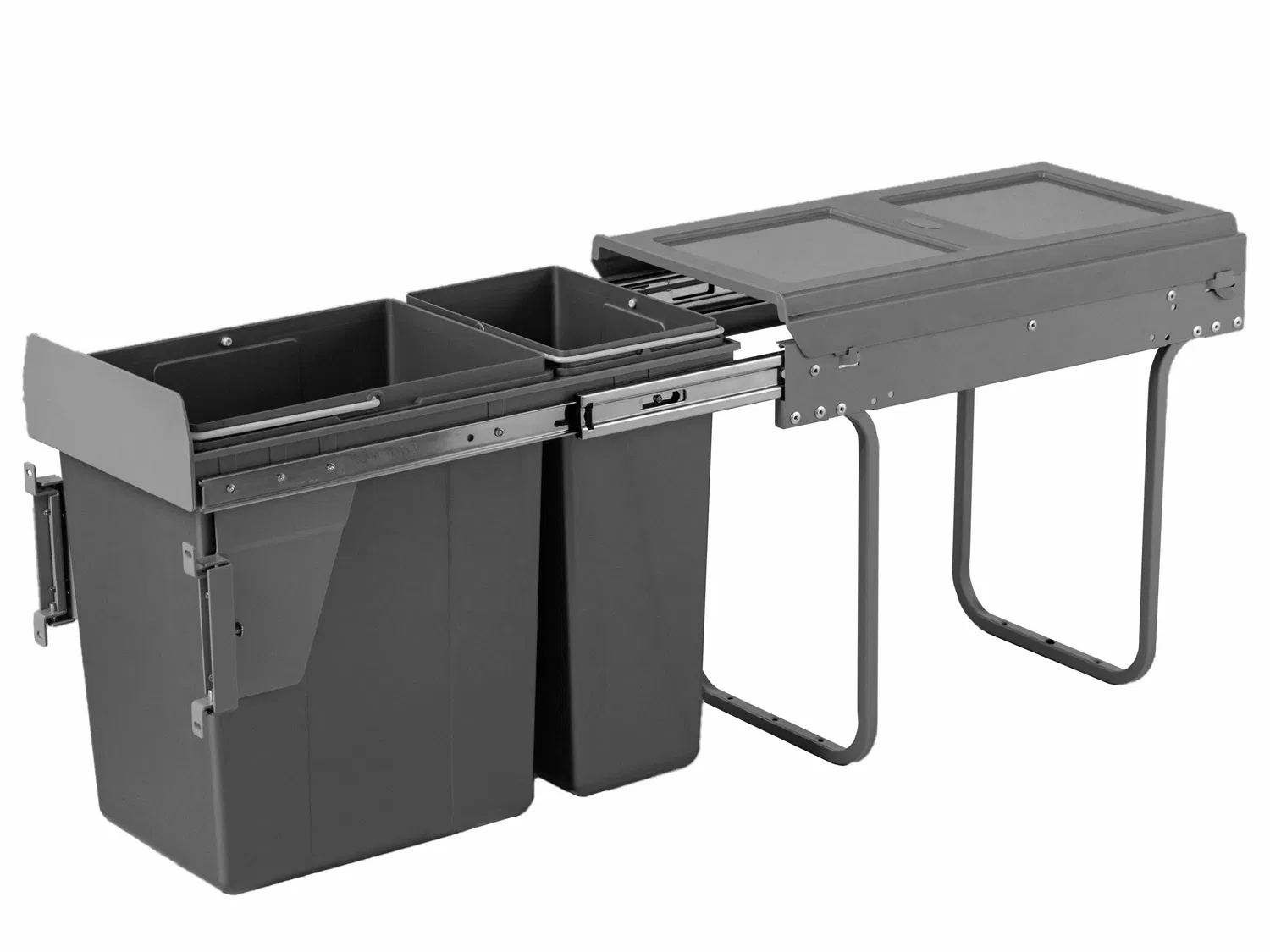 Встроенный выдвижной контейнер для мусора Tekey