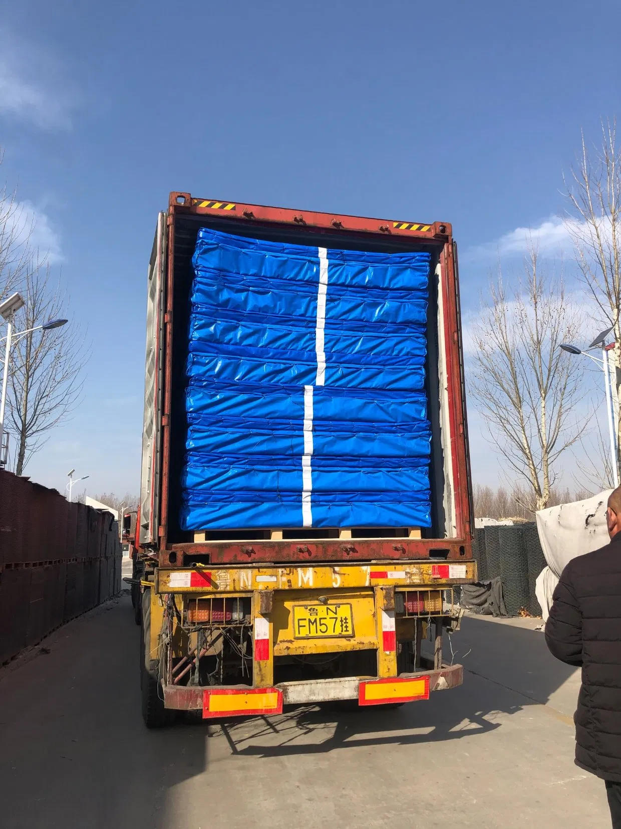 HDPE Dimple Drainage Sheet for Roof Garden with Nonwoven Geotextile