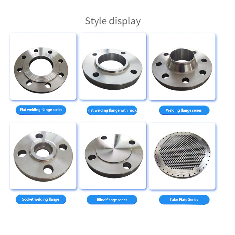 Spot 304 Stainless Steel 316L High Neck Flange with Flange Plate