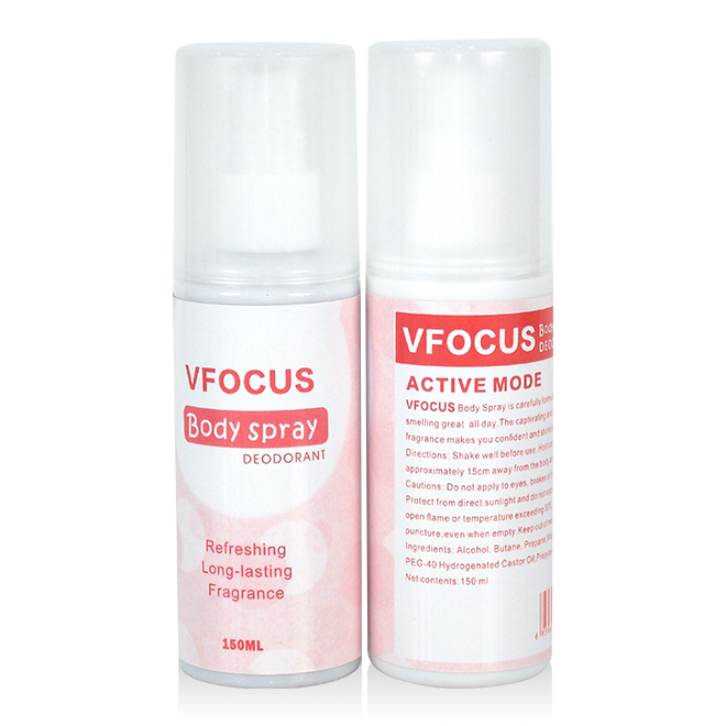 Private Label Customized Body Spray 100ml Women Body Spray