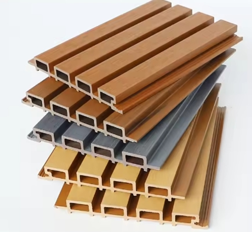 Commercial Eco-Friendly Composite Panel Co-Extrusion Wood Plastic Exterior WPC Great Wall Board Decoration Material
