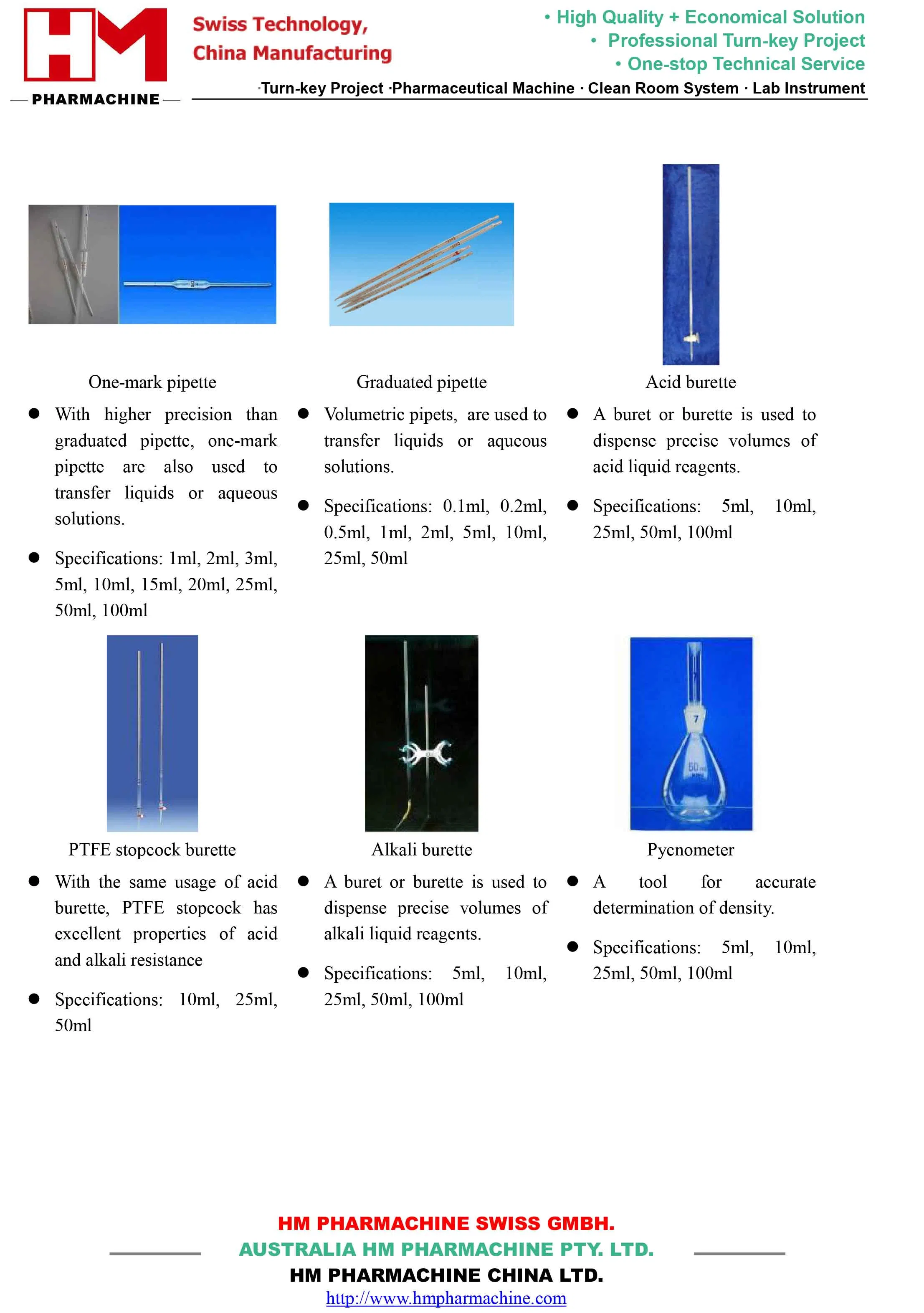 Laboratory Glassware Bottle Cup Dish Grinder Lab Use