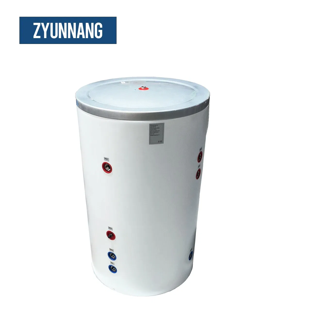 Water Storage Tank with SUS316L Heat Exchanger Coil for Heat Pump