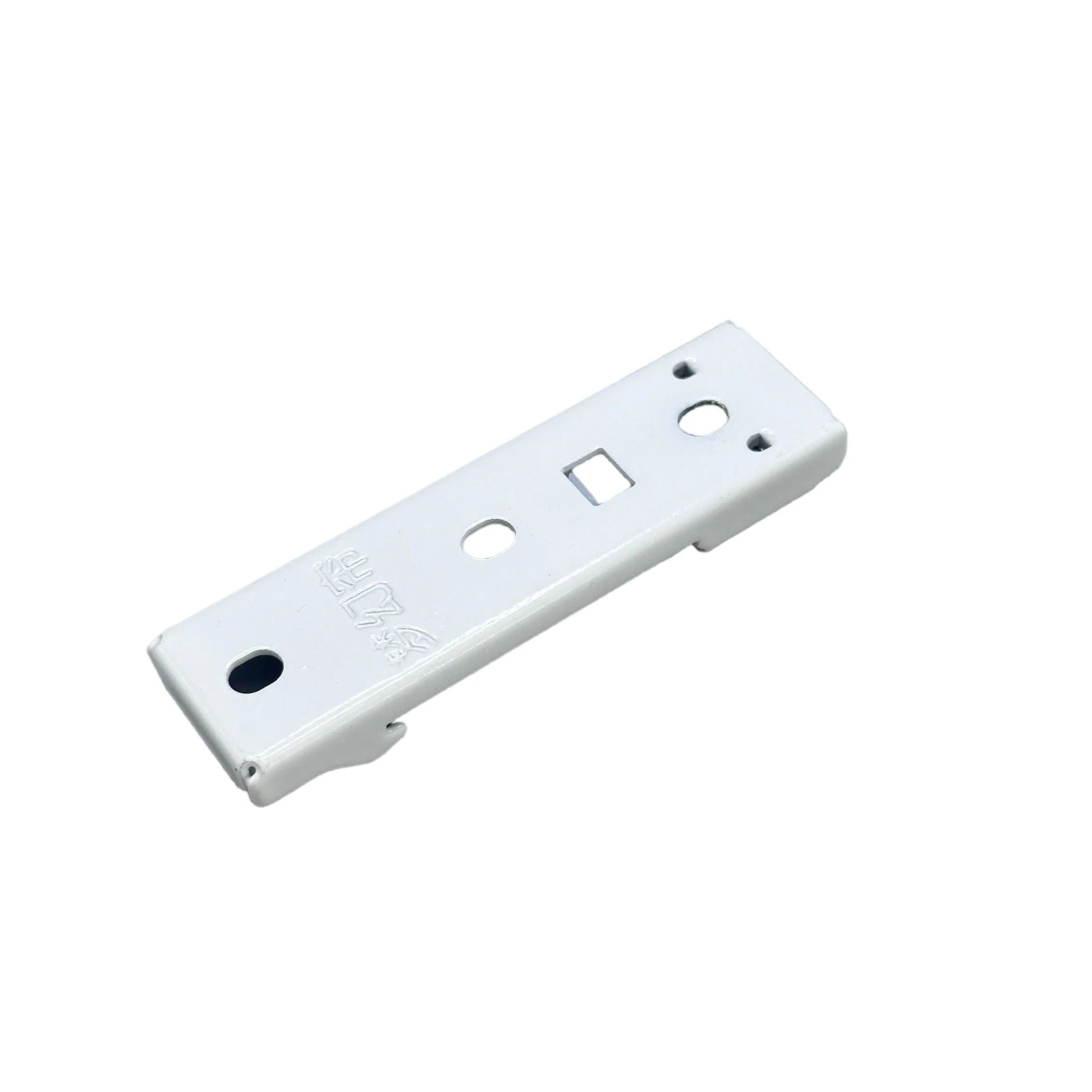 Safe Convenient Metal Two Layers Curtain Track Ceiling and Side Mounting Bracket