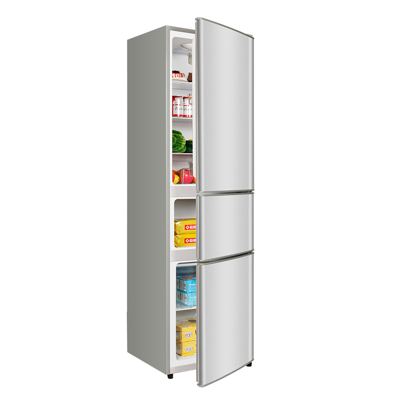 China Factory Great Quality Three Door Top Freezer Household Refrigerator Bcd-206s