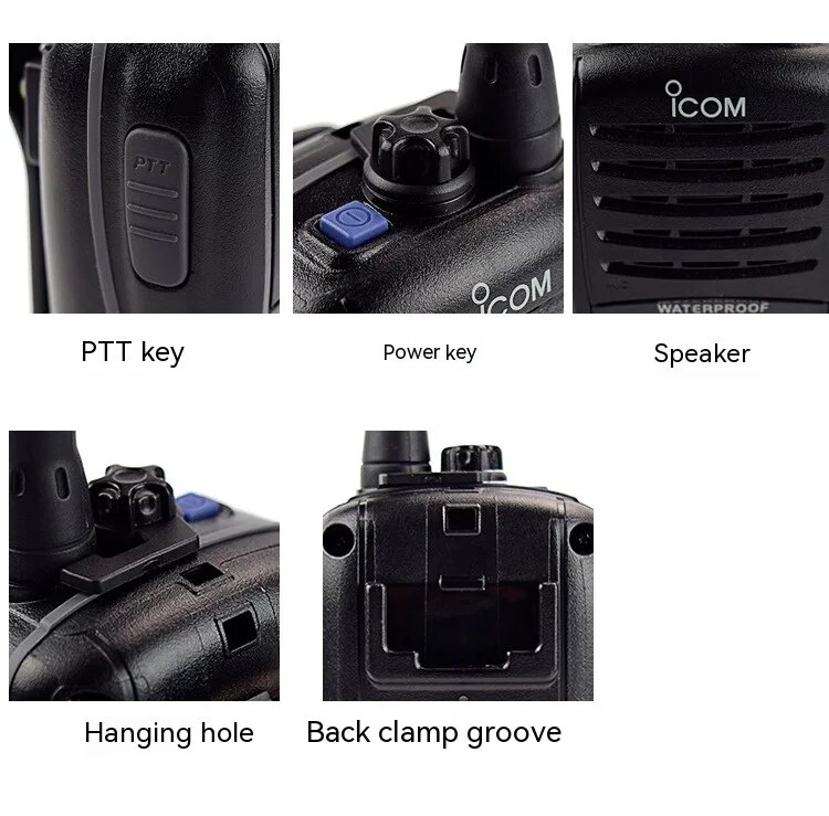 Морская рация IC-M33/M34 DMR 10W с плавучестью