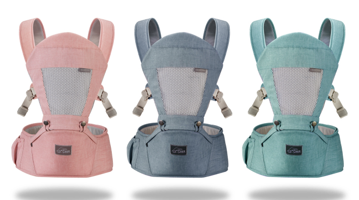Ergonomic Baby Carrier with Adjustable Straps for All-Day Wear