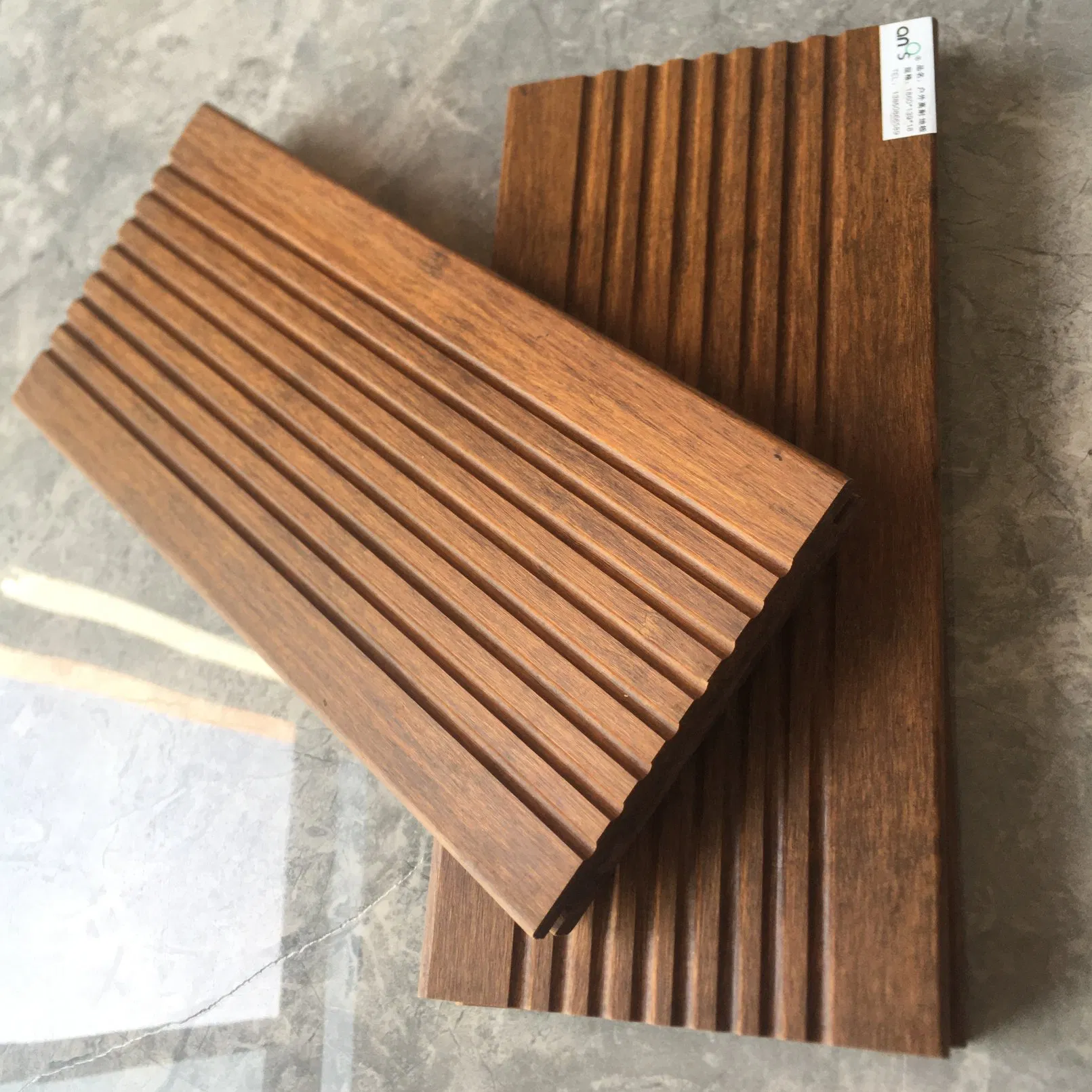 Fireproof Hardness Eco Forest Engineered Flooring Outdoor Strand Woven Bamboo Decking