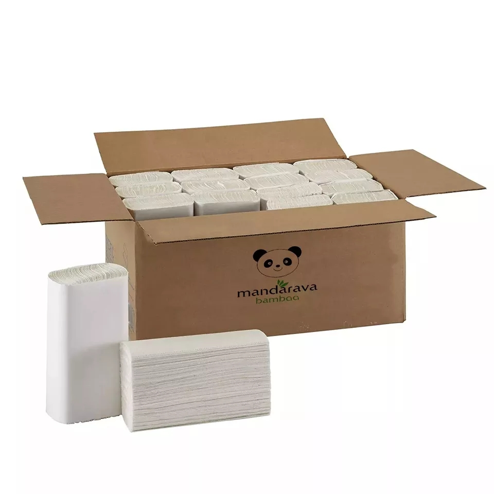 Soft, Absorbent & Quick-Dry V-Fold Hand Paper Towel