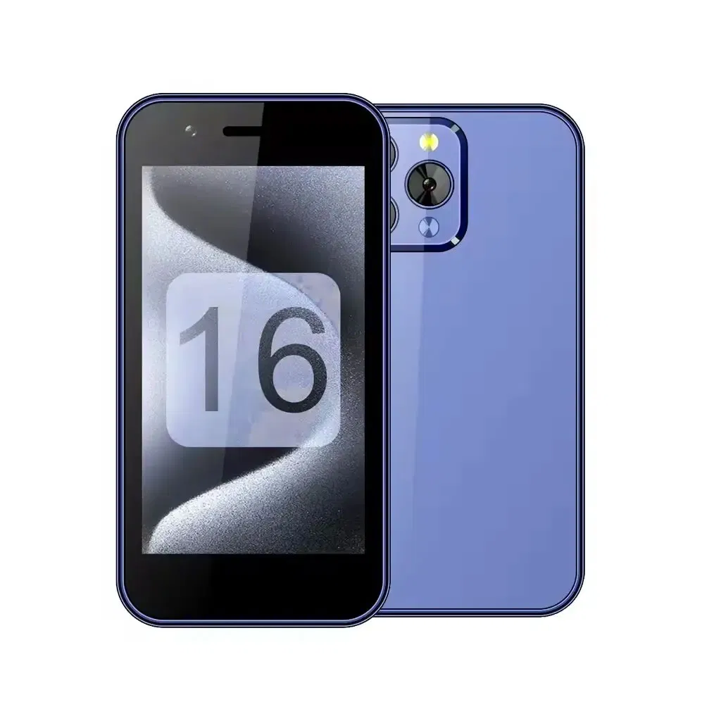 Мини-смартфон Android 8.1, 3 ГБ/32 ГБ, две SIM-карты