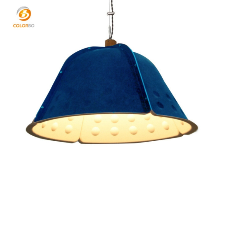High performance Circular Sound Absorption Practical Function Decoration Rope Light