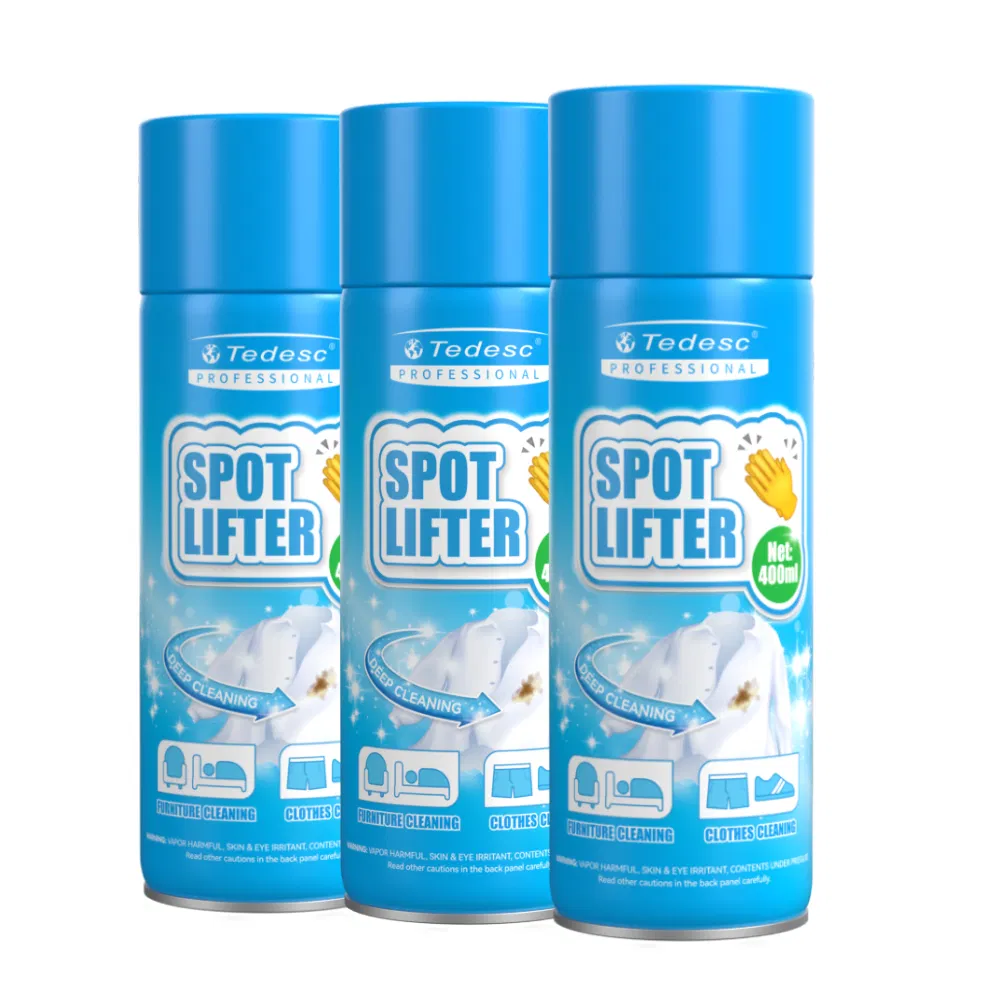 Dry White Powdered Aerosol Stain Remover Spot Remover Aerosol Stain Lifter