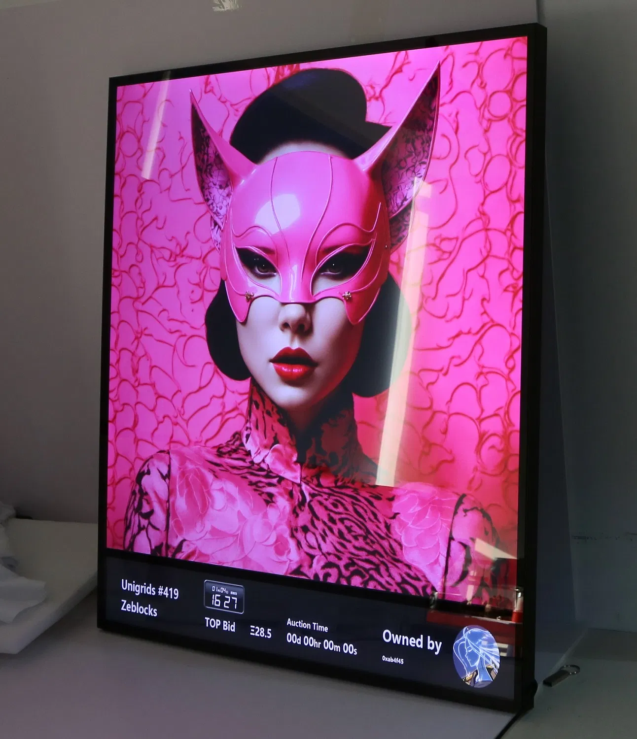 Рекламный LCD-дисплей 35.7 дюймов, квадратный