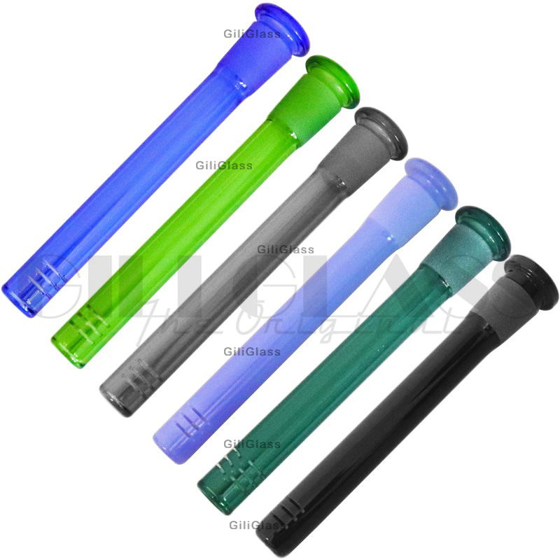 Gili #153 Wholesale Colorful Glass Smoking Accessories Down Steam 5 Inch Glass Tubes