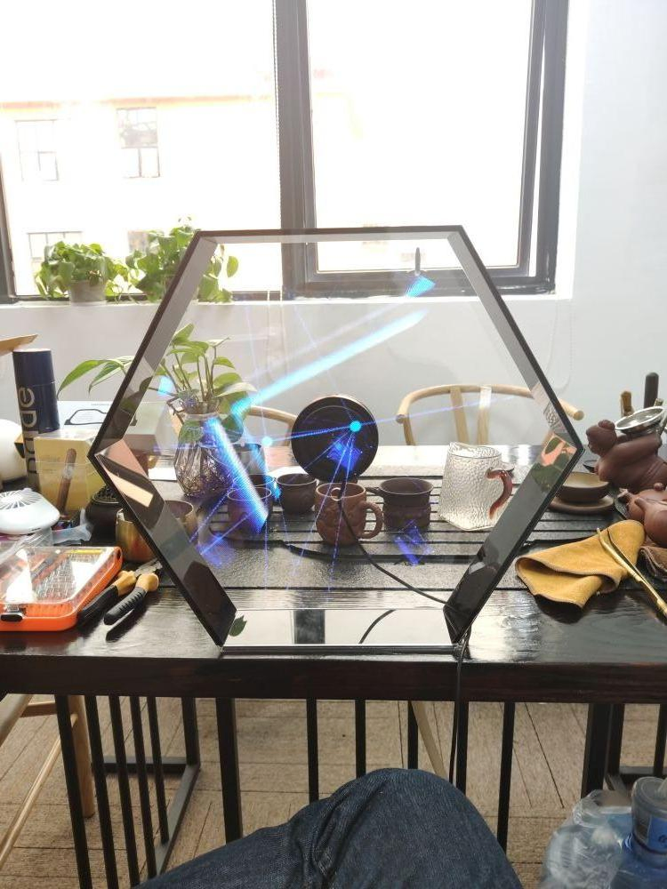 WiFi голографический проектор 3D веер