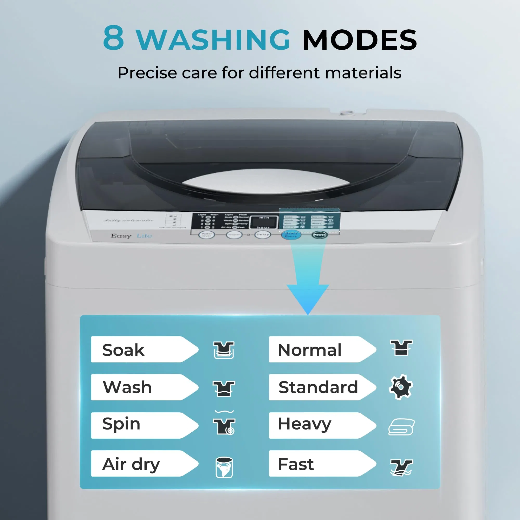 High-Performance Portable Washing Machine for Small Space Living Solutions