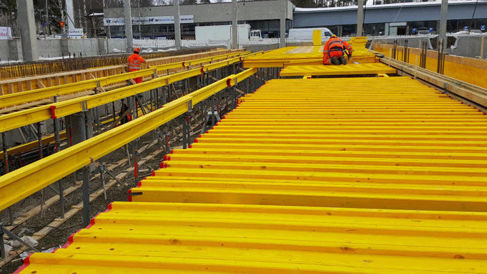 2025 H20 Beams for Formwork Construction of Wall Column Flat Plate Formwork