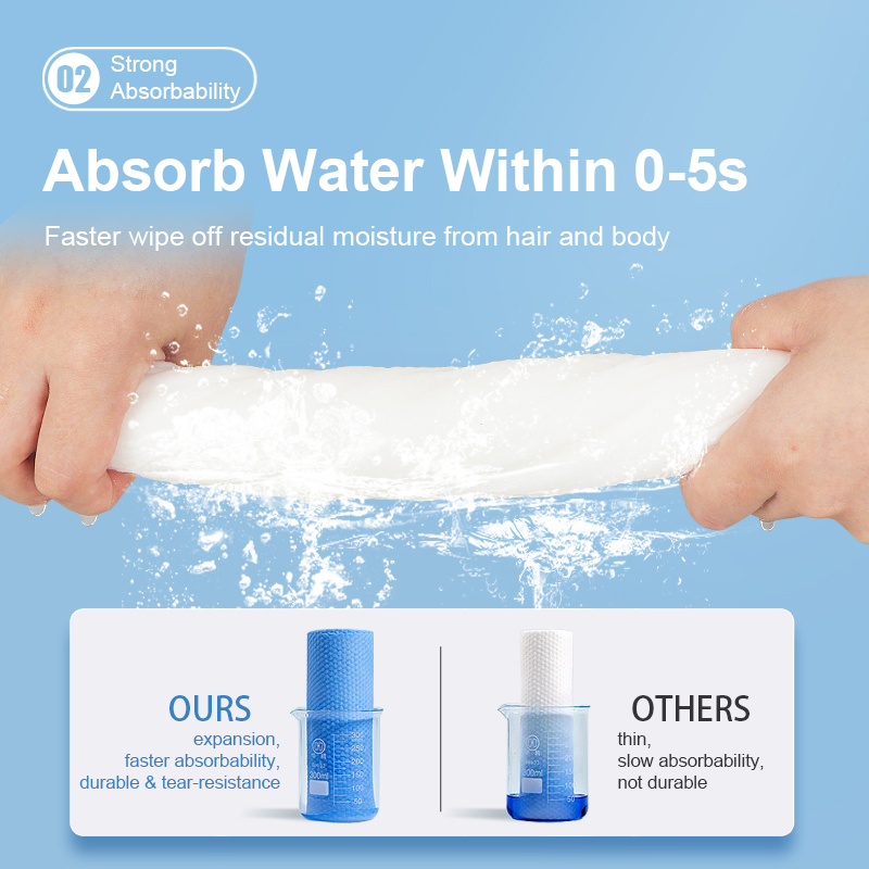 Disposable Facial Towels 60GSM Thickened Pearl Pattern Face Towel Disposable