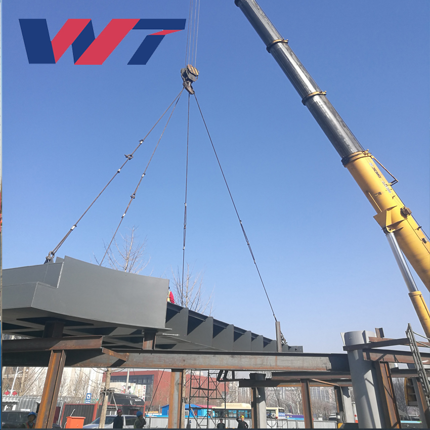 2019 Steel Structure Platform/Pedestrian/Stepover Bridges Factory Wholesale