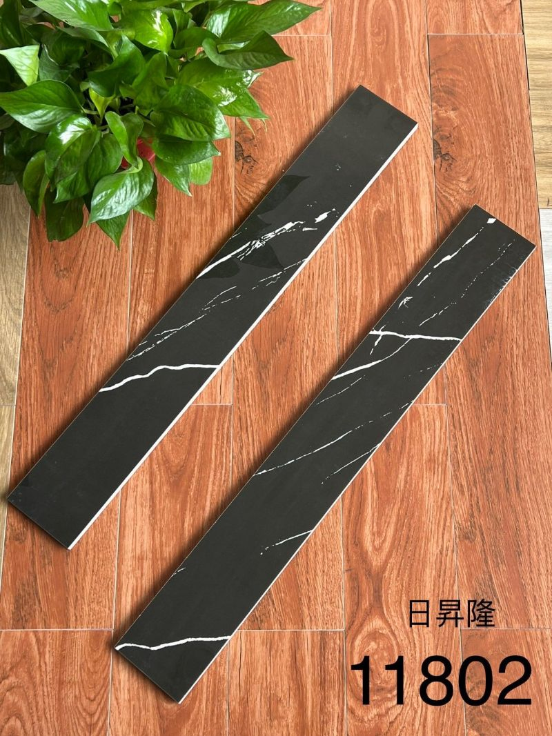 110X800mm Marble Pattern Porcelain Skirting Boarder Wall Tile for Kitchen